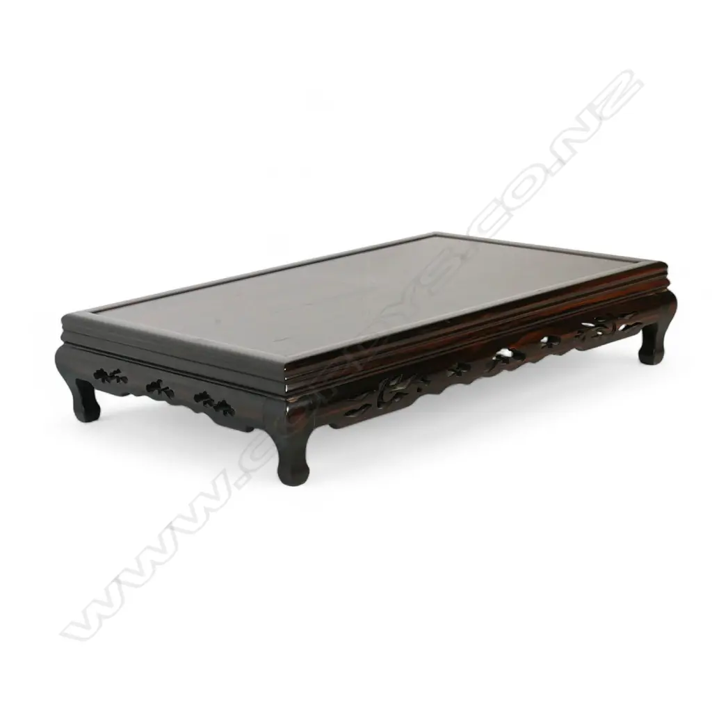 A Chinese rosewood kang table, Image 1++
